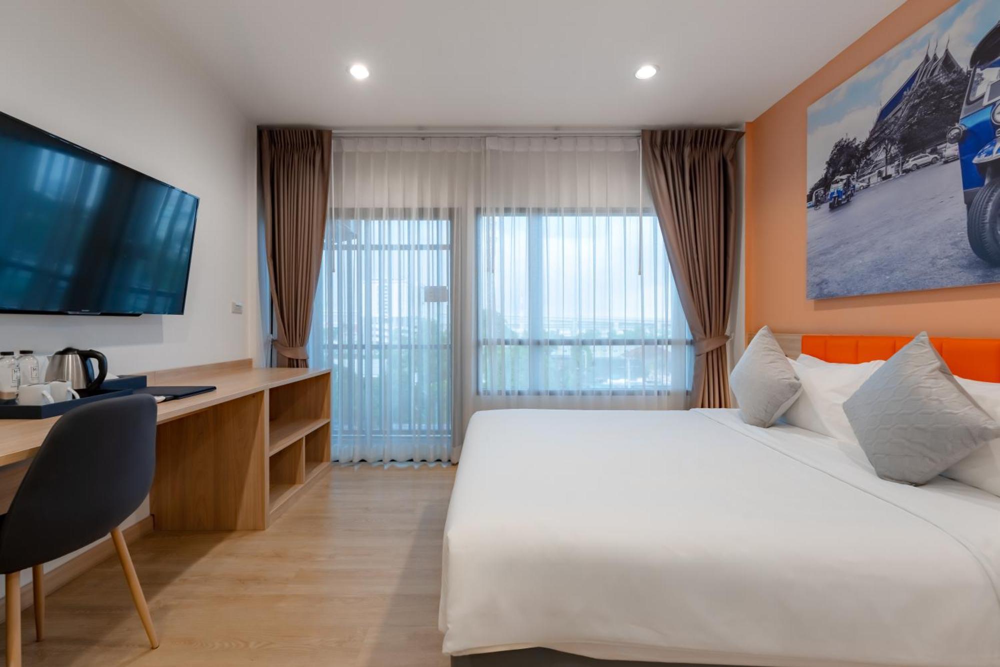 Moji Don Mueang Airport Hotel - Bangkok Ngoại thất bức ảnh